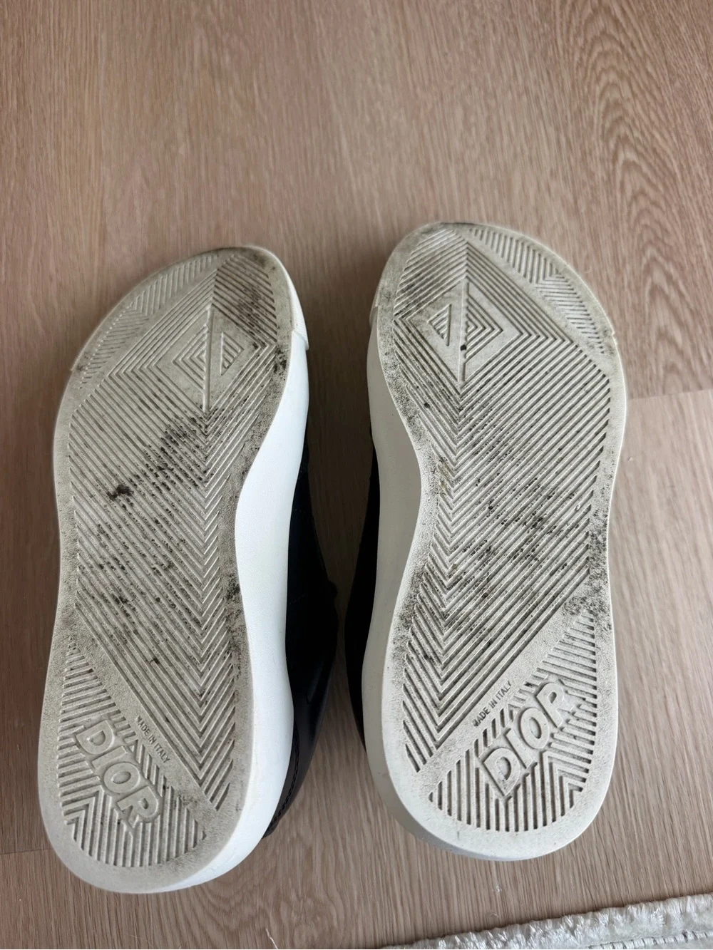 Dior Men's Black Low-Top Sneakers